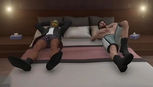 Hot Gay Love in Los Santos: Steamy Hentai Fantasy Unfolds – 18+