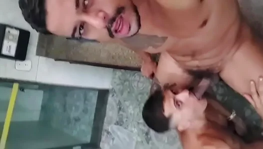 Tattooed Stud Tempts Curious Teen into Steamy Oral Encounter – 18+
