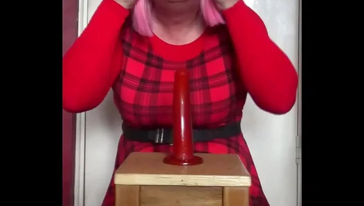 Deepthroat Glory After Rough Anal – Crossdressing Slut Proudly Takes It All 18+