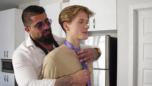 Stepdad Gives In To Hungry Stepsons Craving – Steamy Taboo Encounter