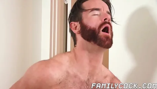 Stepdad Deepthroats Young Stud, Loads His Mouth – Hard Bareback BJ – 18+