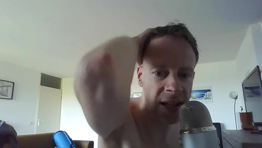 Moaning Out Loud: Gay ASMR Solo Show Full of Sensual Whispered Pleasure – 18+