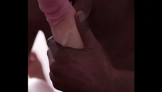 Massive Black Lips Wrapped Around Huge White Cock – Hot Interracial BJ Action