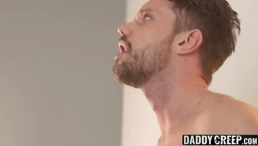 Seduced by Daddys Huge Cock—Raw Kitchen Blowjob Bareback Ride