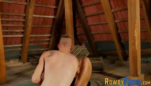 Muscle Beast Claims Jocks Tight Hole in Steamy Bareback Showdown – 18+