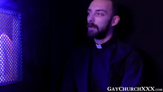 Forbidden Confessions: Hot Priest Young Twinks Secret Church Encounter – 18+