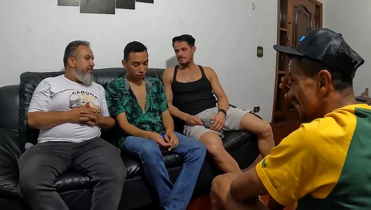 Nervous Pedro Ferrazs Steamy First-Time Gay Encounter – Full Scene Live