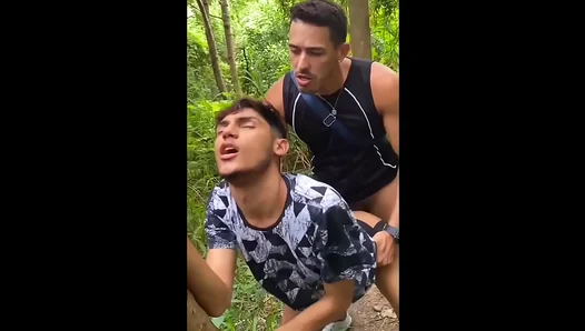 Craving Your Tight Ass in Public—Wild Park Encounter with Hot Brazilians 18+