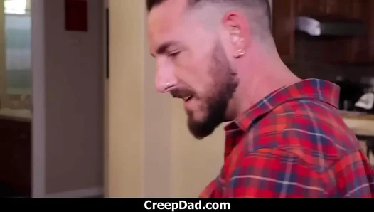 Submissive Stepson Pleasures Hungry Stepdad in Steamy Taboo Ass Ride – 18+