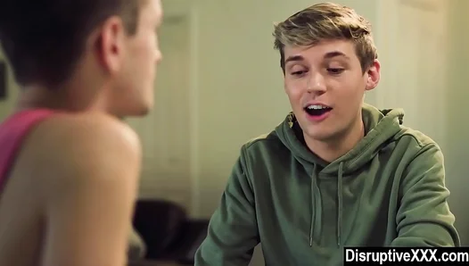 Step-Uncle Heat: Wild Threesome with Nephew Friend – Forbidden Gay Fun