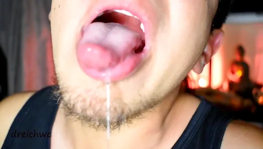 Sizzling Saliva-Drenched Kissing Fuels Hot Latino Tongue Play – 18+