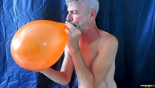 Popping Balloons Pleasuring His Slim Older Love – Richard Lennox 18+