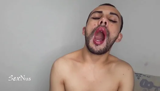 Addicted to Those Luscious Latino Lips Wet Open-Mouth Play – Steamy Fetish Action
