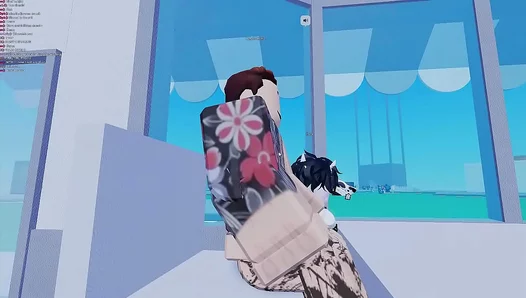 Femboy 18+ Gets Caught Giving Blowjob in Virtual Reality Roblox World