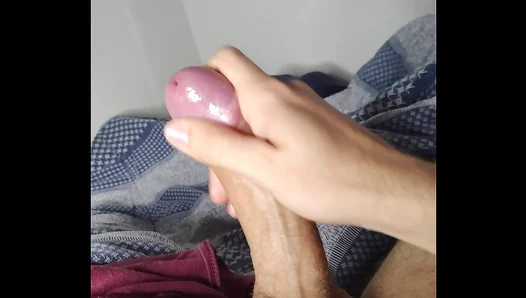Hard Fast: Soaking Off with a Wild Hand Job – Solo Gay Pleasure – Big Dick Thrills
