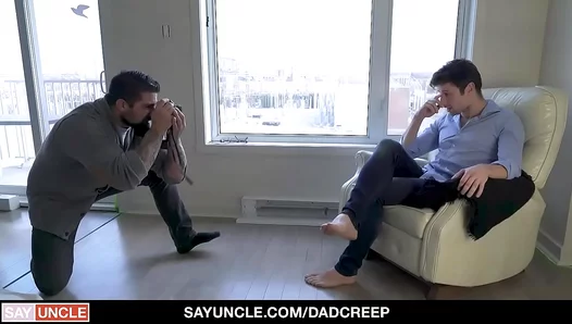 Stepdad Tempts Stepson in Steamy Taboo Anal Encounter – GayXXX 18+