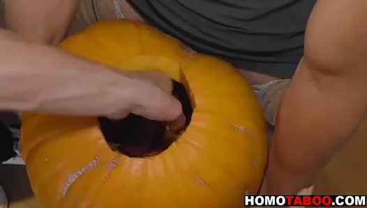 Halloween Sin: Stepbro Sneaks Raw Fun Behind Girlfriends Back – 18+