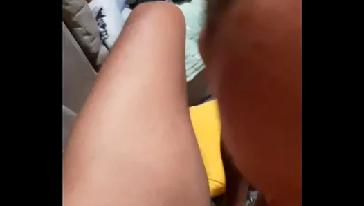 Sucking Down Every Inch: Hot Customer Craves Thick Cock Action – 18+