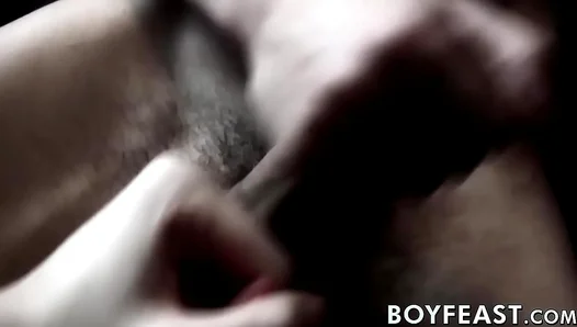 Trace Blake Take Turns Sucking Hard Cock – Intense POV Blowjobs Double Cum Finish