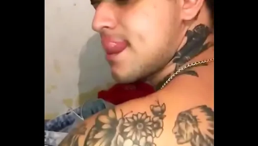 Tattooed Latino Stud Takes On Tricky Cocks in Steamy Gay Encounter – 18+