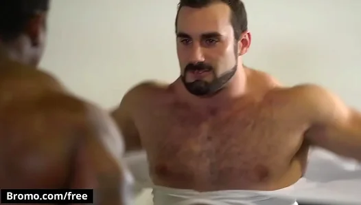 Muscular Stud Claims Horny Hunk in Raw, Gritty Ass-Breaking Ride – Bromo