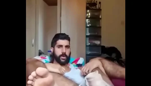Bearded Muscle Stud Gets Off On Hardcore Toy Action – Hot Horny Gains 18+