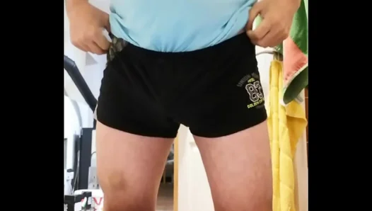 Young Gay Rookie Takes a Solo piss – Raw Bathroom Moment 18+