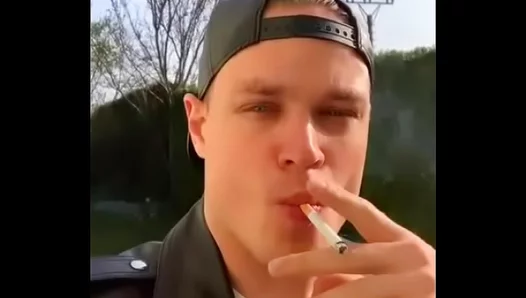 Seductive Smoke Session: Hot Solo Fetish Play Ignites Desire – GayXXX 18+
