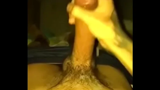 Moaning Hairy Teen Gets Off Watching Massive Hard cock Stroke – 18+