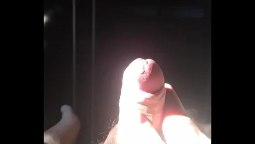 Drooling for More: Horny Guy Jerks Off While Salivating Over Huge Cock – 18+