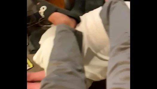 Young Submissive Becomes James Living Footrest — Power Trip 18+