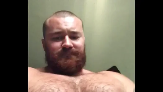 Massive Muscle Bear Flexes Huge Tattooed Body Thick Cock Dominance – 18+