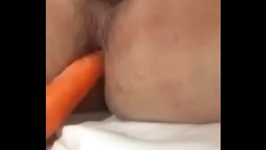 Tight Hole Stuffed With a Juicy Carrot – Gay Amateur Love Anal Play 18+