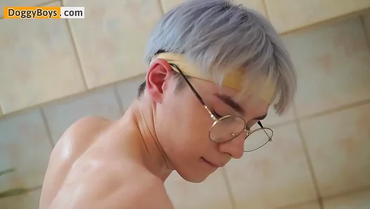 Karol Gajdas Glossy Teen Body Gleams in Steamy Bathroom Self-Love Scene – 18+