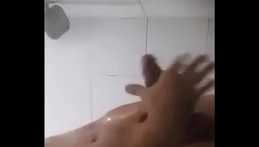 Shower Spank Fantasy: Solo SM Blowjob Fun – Gay Amateur Action