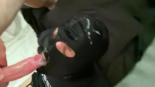 Deep Throat Delight: Cumslut Takes It Rough from Dominant Stud – Extreme Blowjob Action
