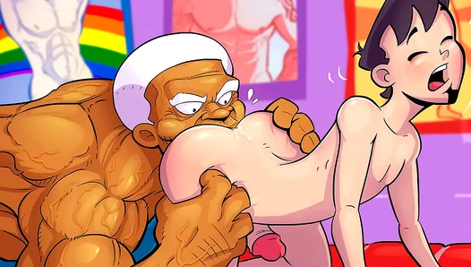 Cartoon Cuties Lose Their V-card in Steamy Animated Anal Action – 18+