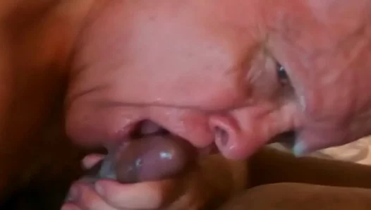 Grandpa Loses Control With Wet, Messy Blowjob for Horny Young Stud – 18+