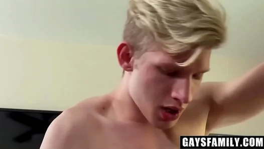 Stepdads Hard Cock Claims His Hungry Stepsons Tight Hole – GaysFamily
