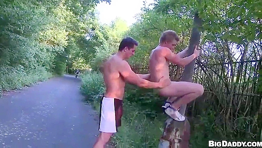 Alex Jack Ryder Go Hard — Steamy Public Fuck Session Outdoors – 18+