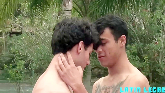 Latin Lovers Go Wild – Steamy Poolside Action Explosive Cumshots – LatinLeche