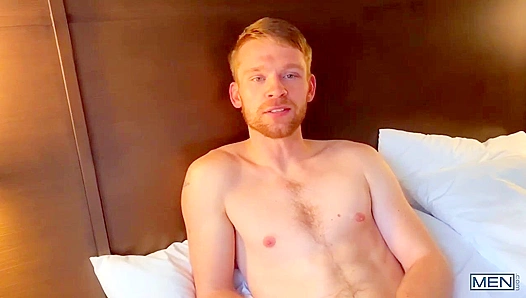Bareback Pleasure: DamienKyle Claims CalhounSawyers Virgin Asshole – Fresh Meat
