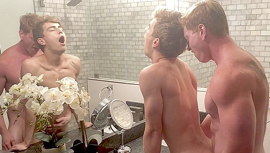 Brothers-in-Lust: Kyle Connors Jesse Bolton Jerk Off and Bang Hard – 18+