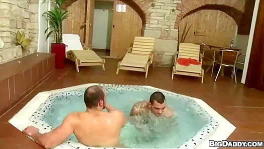 Steamy Encounter: Tomm James Fuck Hard in the Sauna – Out In Public