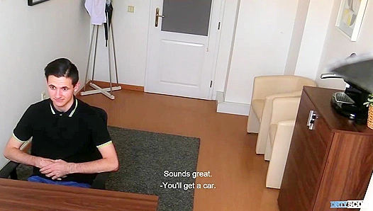 Clean-Cut Brunet Gets Facelicked After Raw Creampie — DirtyScout