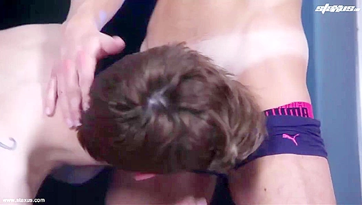 Horny Connor Levi Kris Wallace Go Wild in Flip-Flop Fuck Fest – GayXXX