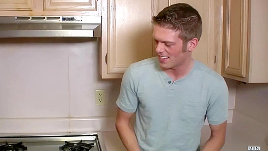 Liam Rosco Claims Morgan Shades Ass Hard in Steamy Kitchen Fuck – Straight2Gay