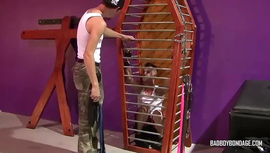 Trapped Bound: Merlins Tight Ass Submit to Hardcore BDSM Dominance – Twink 18+