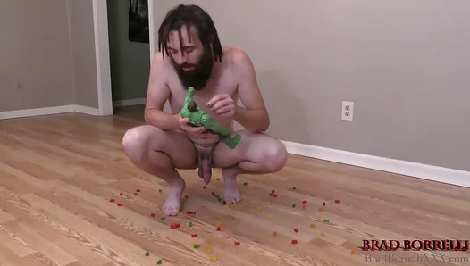 Hairy Superhero Claims Tiny Villain — Rough Anal Muscle Worship – 18+
