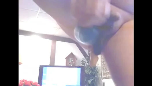 Triple Penetration Thrills: Amateur Takes 3 Dildos Deep in Steamy Solo Session – 18+